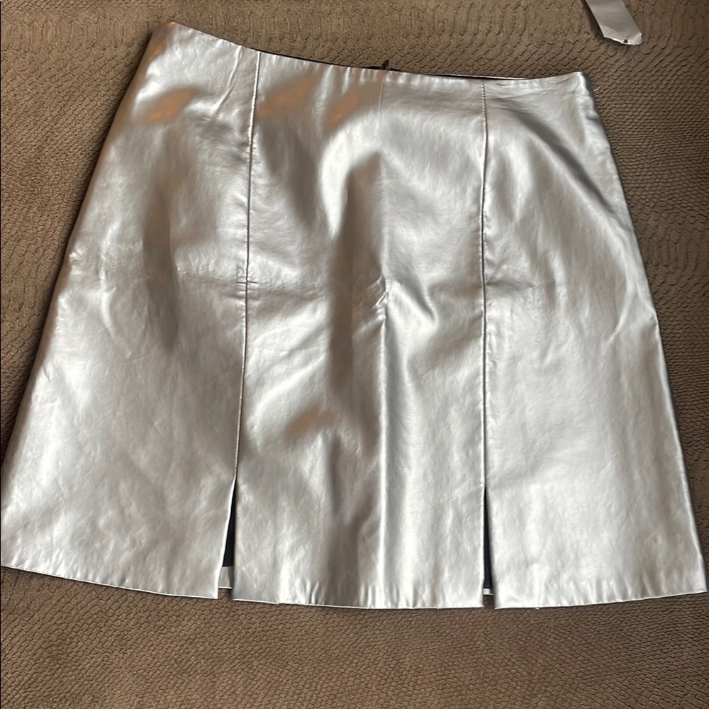 Elegant Silver Skirt